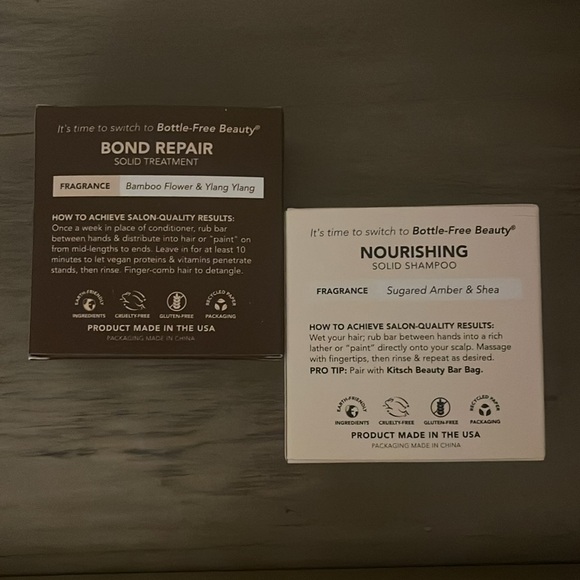 NWT 2-Pack Kitsch Solid Hair Care Bars - Picture 2 of 2